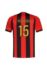 OGC Nice Youssoufa Moukoko #15 Voetbaltruitje Thuis tenue 2024-25 Korte Mouw